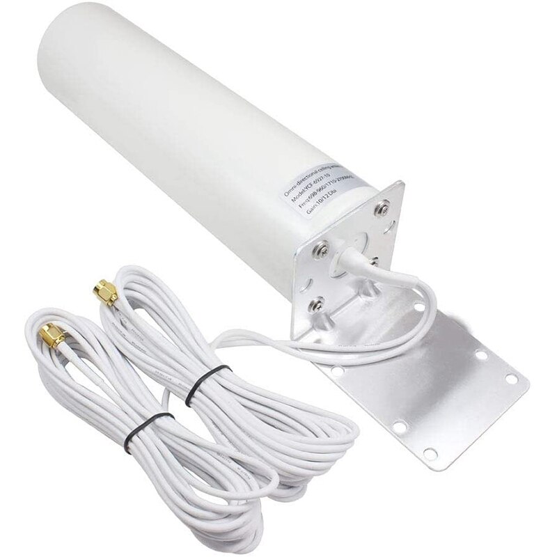 3G 4G LTE Antenna High Gain 10-12 DBi Mobile Phone Signal Booster Antenna SMA Connector Outdoor Antenna for Router Modem