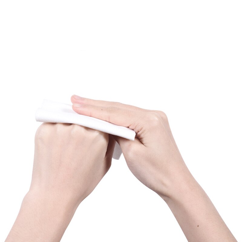 100 stuks wegwerp washandjes, schone gezichtshanddoekjes, gemaakt van katoen, make-up verwijderhanddoekjes, washandjes
