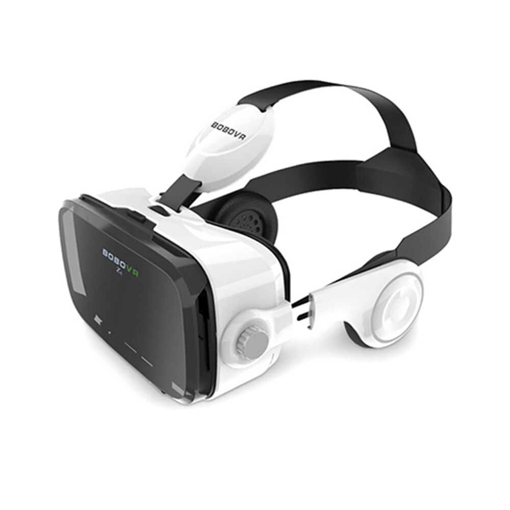 VR PARK 3D VR lunettes grand Angle plein écran réalité virtuelle pour Smartphone Android IOS lunettes Len avec contrôle Bluetooth: VR White