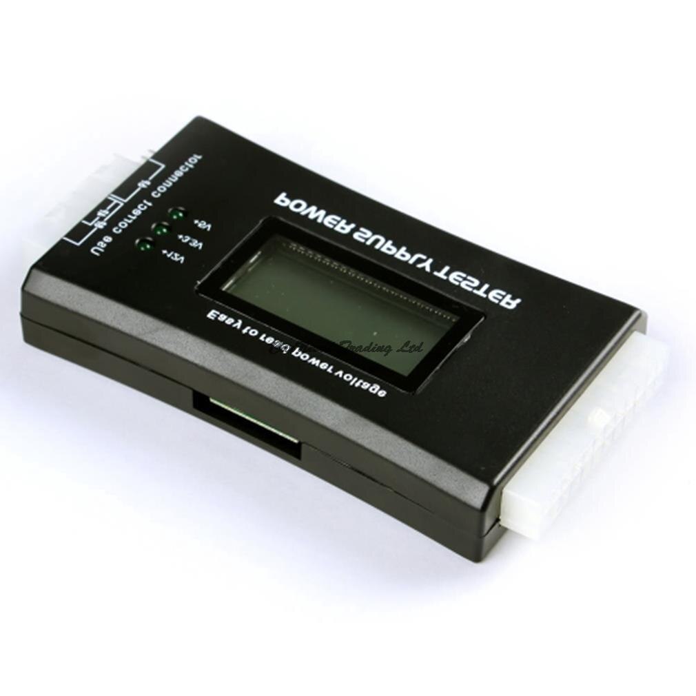 SD netzteil tester für PC-netzteil/ATX /BTX /ITX konform LCD Display SATA HDD tester 20/24 pin Professionelle
