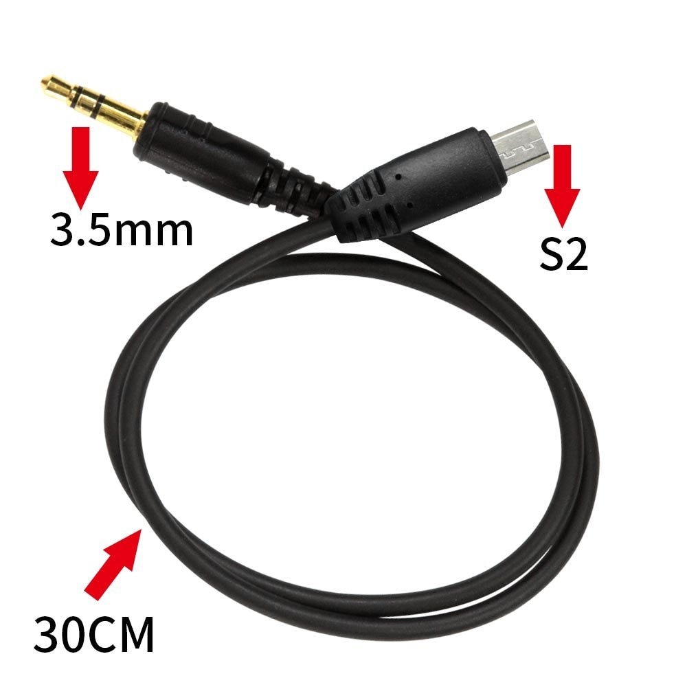 TW-283/S2 Camera Shutter Connection Cable with 3.5mm socket for Sony A58 A7 A7R A7II A7RII A75 A6500 A6300 A6000 A3000 RX100II