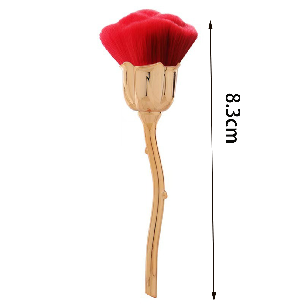 Brocha de maquillaje en polvo suelto para mujer, herramientas de belleza facial, brocha para polvo para decoración de uñas, base, herramientas de maquillaje, 1 ud.