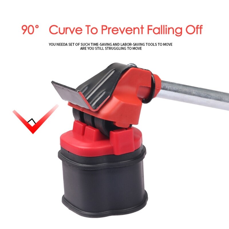 Heavy Duty Furniture Lifter 4 Appliance Roller Sliders with 660 lbs Load Capacity Wheels Adjustable Height Lifting Tool