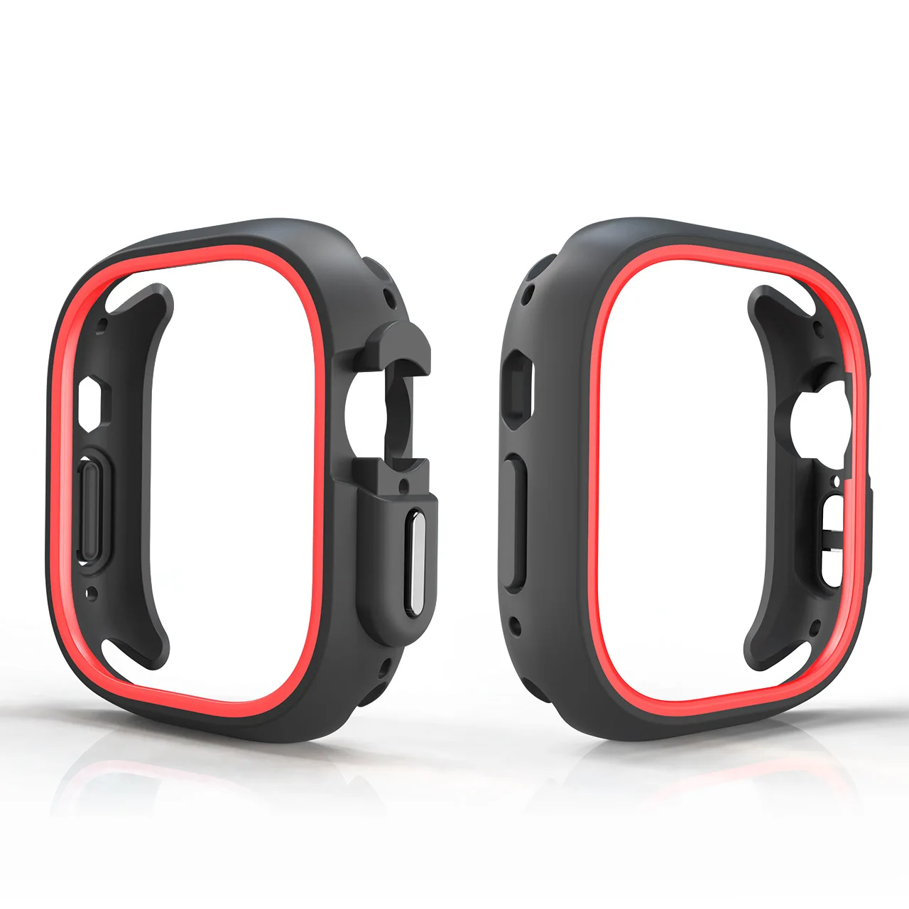 Pour Apple Watch Ultra 2 49mm 44mm 45mm 41mm étui de protection en Silicone coque de protection pour iWatch série 9 8 7 6 se 5 4
