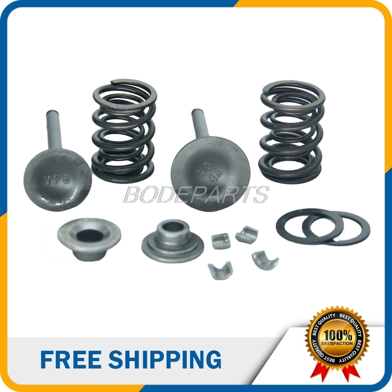 140cc válvulas da motocicleta com mola pedestal clipe de bloqueio para yinxiang 140cc pé início elétrico sujeira pit bike frete grátis