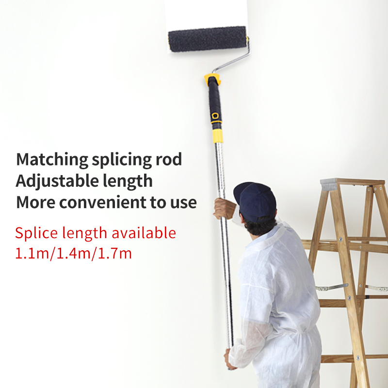 9 pollici struttura rullo spazzola arte colore modello rullo di vernice per parete decorativo zigrinatura artefatto tappeto erboso rullo di seta