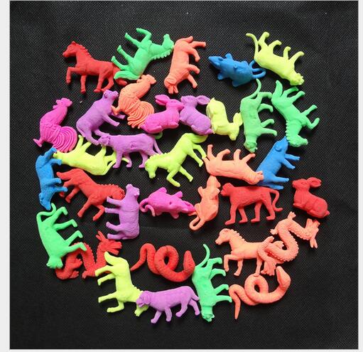 10 pcs/lot Growing In Water Bulk Swell Sea Creature Various kinds Mixed Expansion Toy Colorful Puzzle Magic Toys: Animal