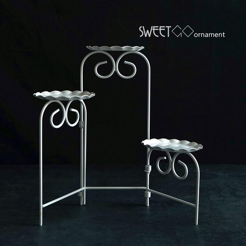 SWEETGO Cupcakes Ladder stand fold able cookies decorating tools for wedding sweet dessert table supplier baker showcase display