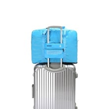 Travel Luggage Storage Bag Sleeve For Suitcase Trolley Handles Travel Duffel Shoulder Tote Bag