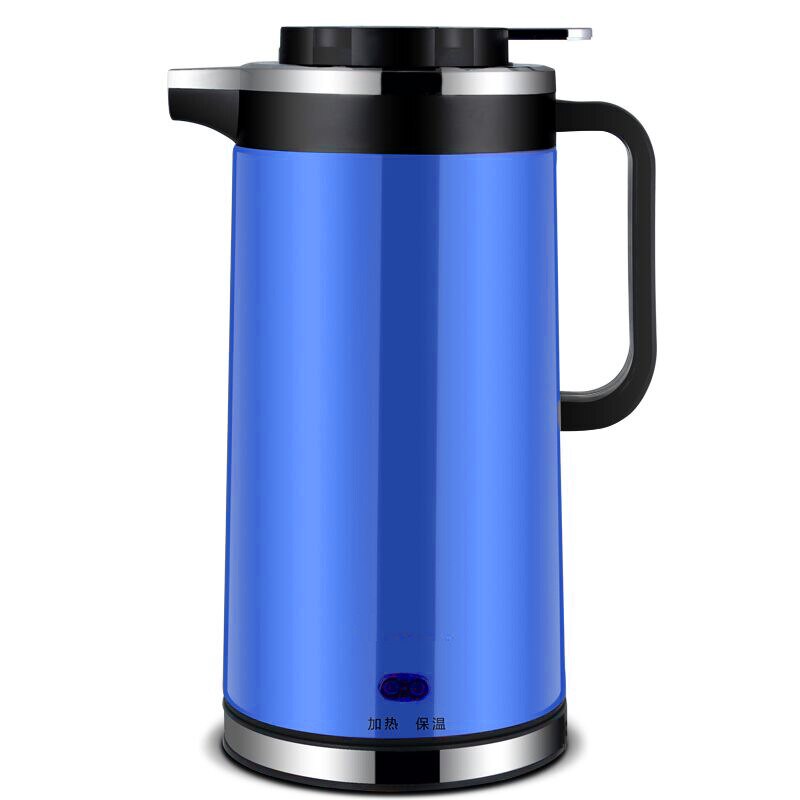 1.8L bouilloire électrique Protection de mise hors tension automatique filaire portable chauffage instantané bouilloire électrique 220 V: blue / EU