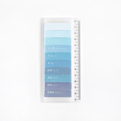 150Sheets Cute Rainbow Index Memo Pad Sticky Notes Paper Sticker Notepad Cute Self-Stick School Stationery Supplies: 06