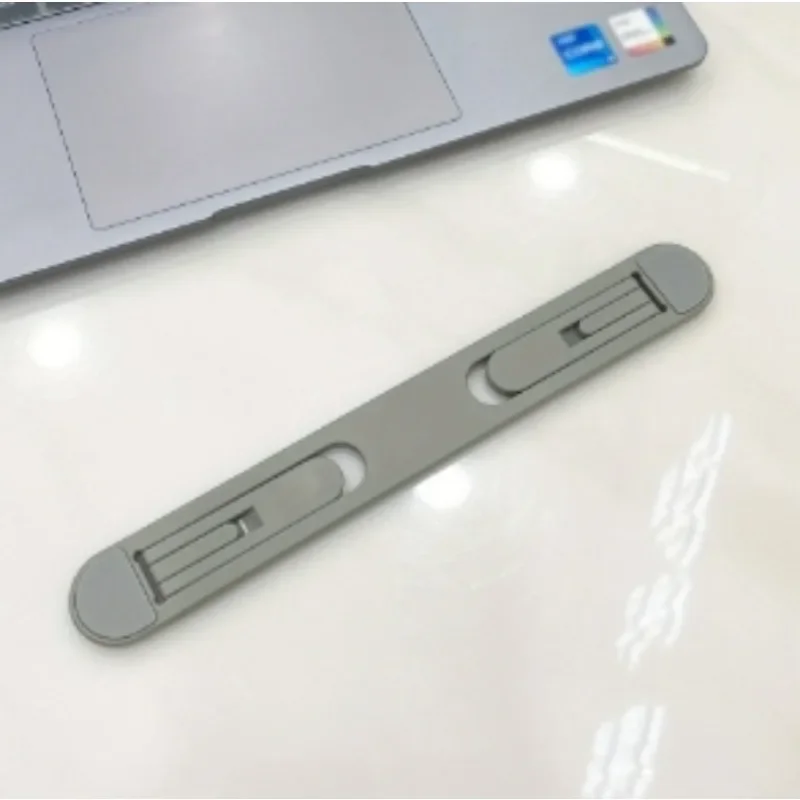 1PC Foldable Laptop Stand Portable Support Notebook Stand Computer Laptop Holder Cooling Bracket Riser Laptop Accessories Shelf: green