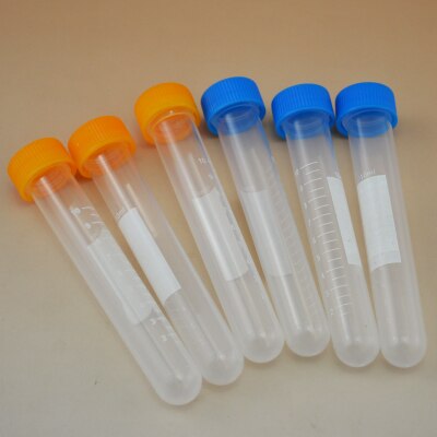 Ants Collection Tubes Multi Styles Sample Tubes Plastic Test Tubes With Scales Centrifuge Tube Outdoor Pick Up Ants Insect Tubes: 12ml