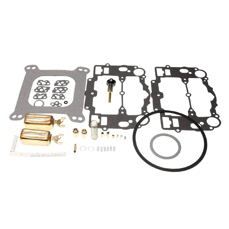 Carburetor Rebuild Kit for Edelbrock 1405 1406 1407 1408 1409 1410 1411 (With Bowl Cover Gasket)
