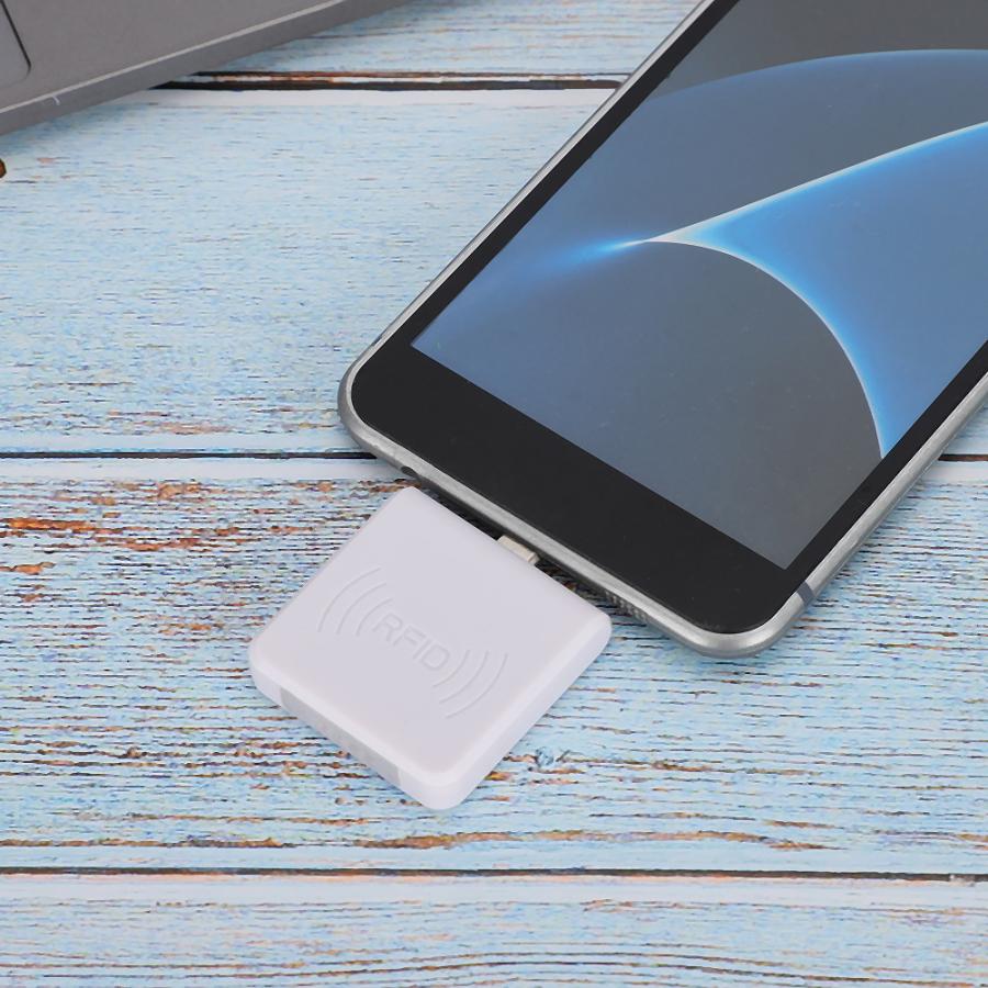 rfid copier Portable Non-Contact IC/NFC Card Reader Adapter Mobile Phone Smart Micro USB Converter rfid copier Card Reader