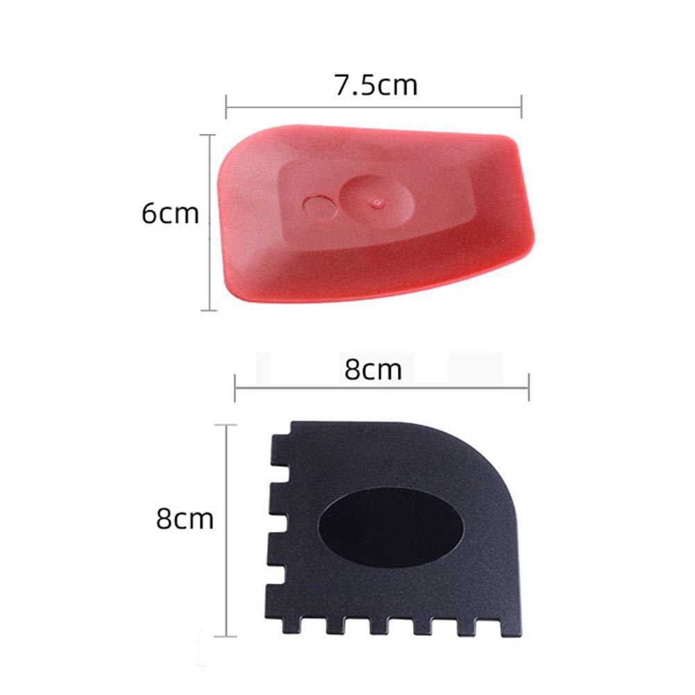 5 Pcs Barbecue Pan Scraper Plastic Serrated Scraper Camping Kitchen Appliances Outdoor Accessories