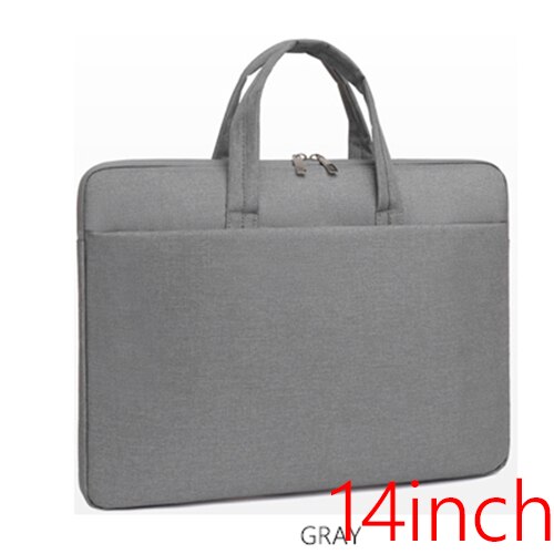 Sac à main étanche pour hommes et femmes, sacoche de bureau, de 13, 13.3, 14, 15, 15.6 pouces,: gray14