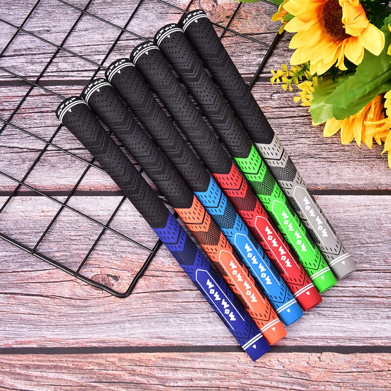 Golf Grips Clubs Grip Putter Grips Natural Rubber Non Slip Golf Driver Grips By Light Your Choice Golf Grips 6 Colors