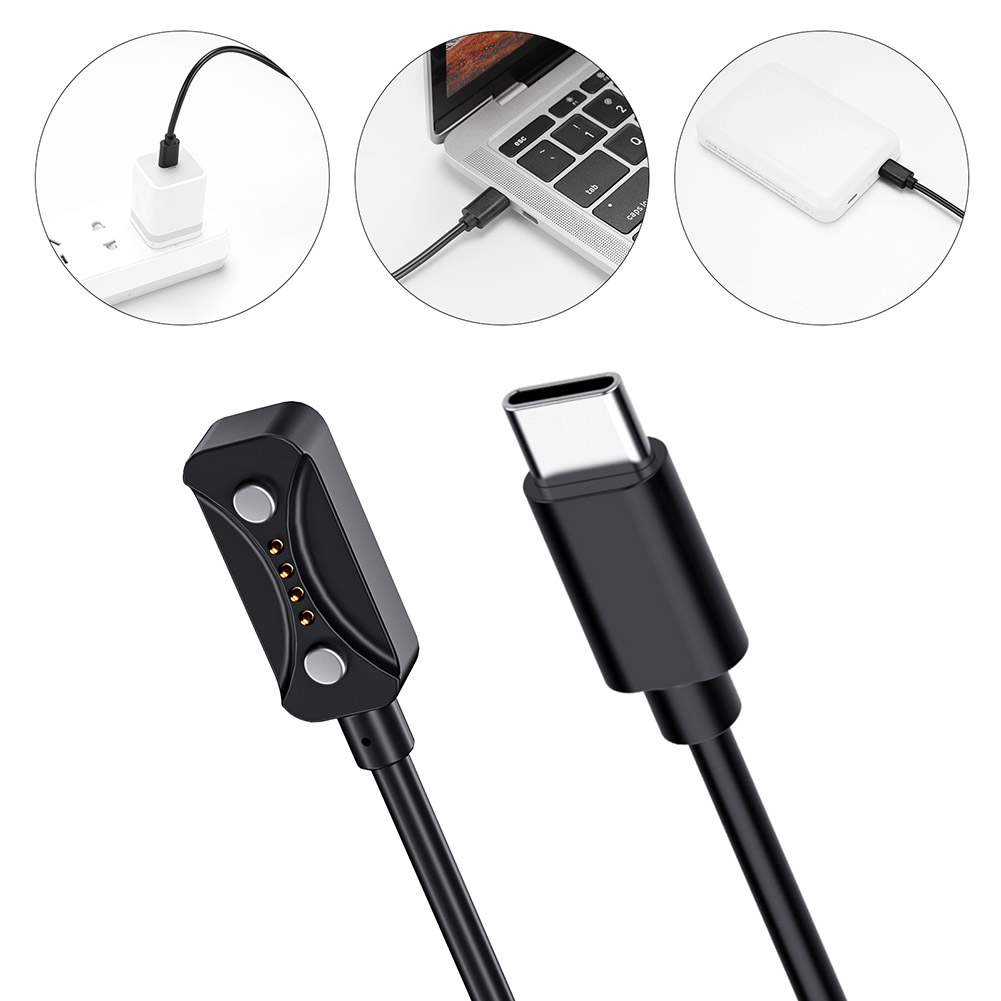 USB-C-Ladekabel, 1 m, tragbarer Netzadapter, 5 V, 1 A, für Polar- Vorteil M3/Polar- Vorteil V3, für Polar- entzünden 3/Streugut X2 Profi.
