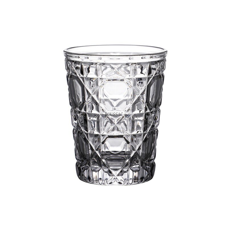 Whiskey Glass Lattice Cup Luxury Set Box Glass Cup Bar Wine Set Restaurant High-end Packaging Bar Cup: Single Cup - No Logo