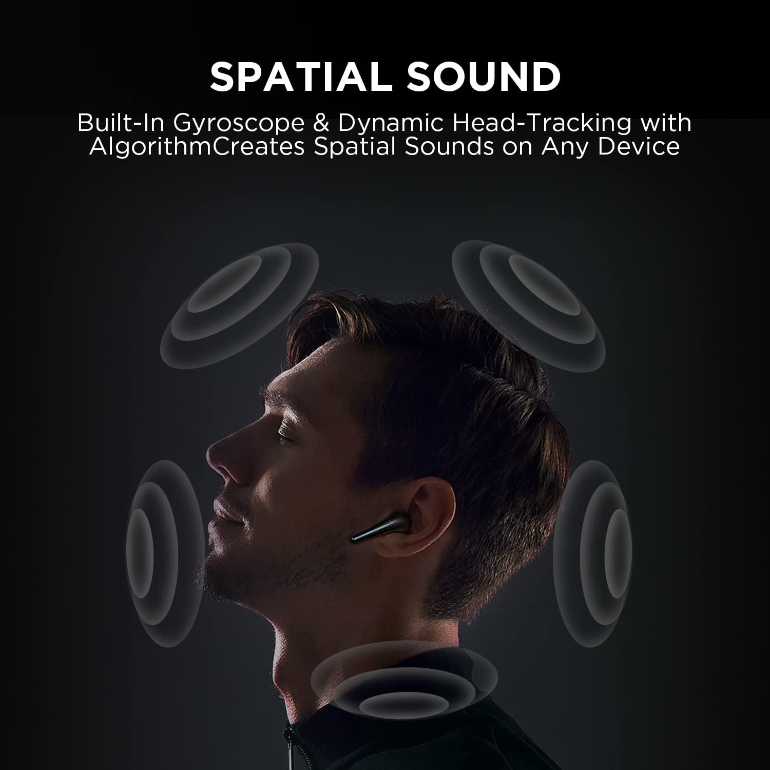 Écouteurs Aero Bluetooth 5.2, suppression du bruit, flash, appels clairs, autonomie de 28 heures, chargement sans fil, casque électronique, 1 plus