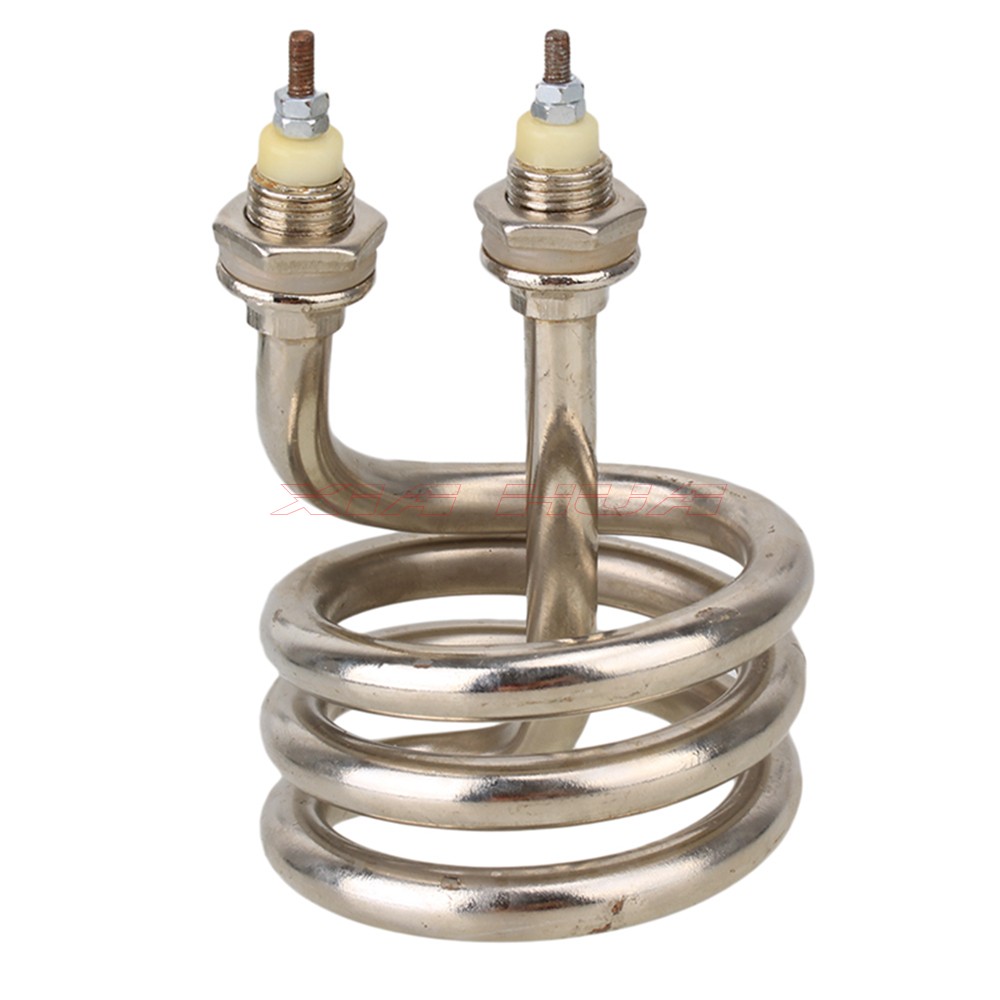 AC220V 2500W stainless steel heating pipe Electrical Element Helix Booster spring-type heating tube heat pipe