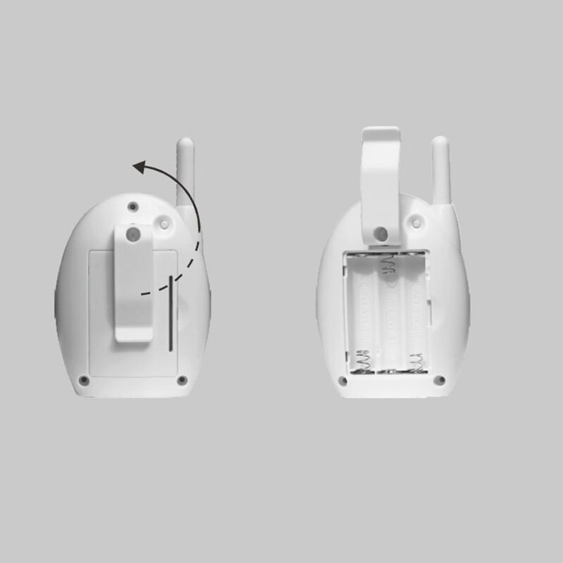 2.4GHz bezprzewodowa dla niemowląt niemowlę przenośne niania elektroniczna niemowlę monitor wrażliwe transmisji rozmowa dwukierunkowa krystalicznie czyste płakać głos