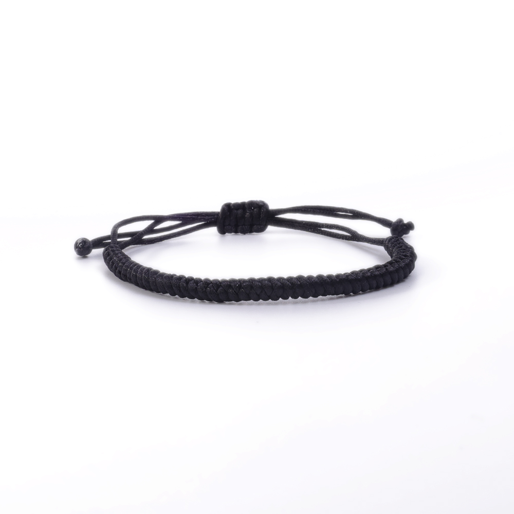 Pulsera de hilo rojo de la suerte para pareja, amuleto de buena suerte para cuerda de éxito, pulsera trenzada de ojos malvados, de joyería hecho a mano, 2-12 Uds.: Blanco / Rojo óxido