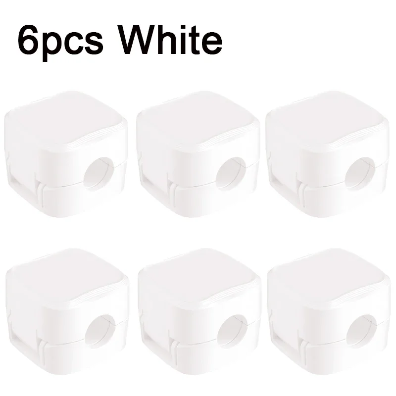 Securing Clip Organizer Magnetic Organizers Adjustable Cable Clamp Wire Arrangement Appendix Reel Wiring Home Storage Garden: light yellow