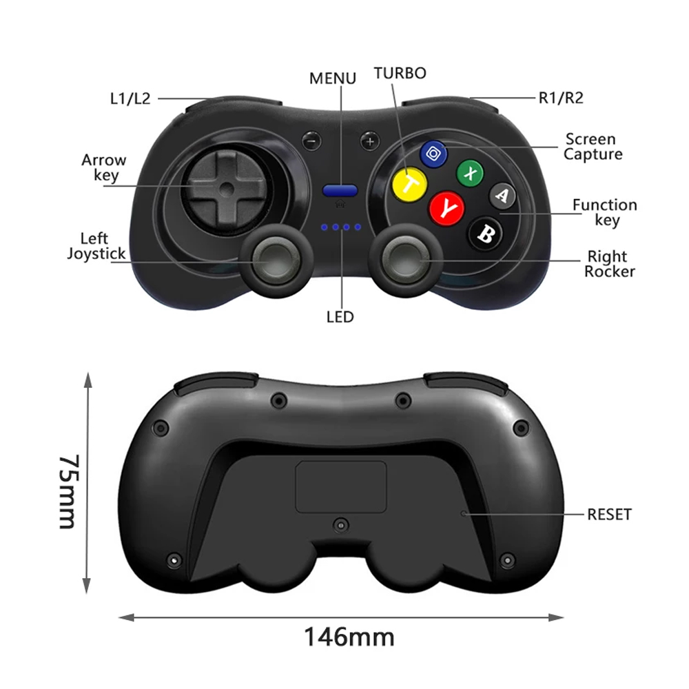 Wireless Switch Controller Joystick Bluetooth Gamepad For Nintend Switch/PC