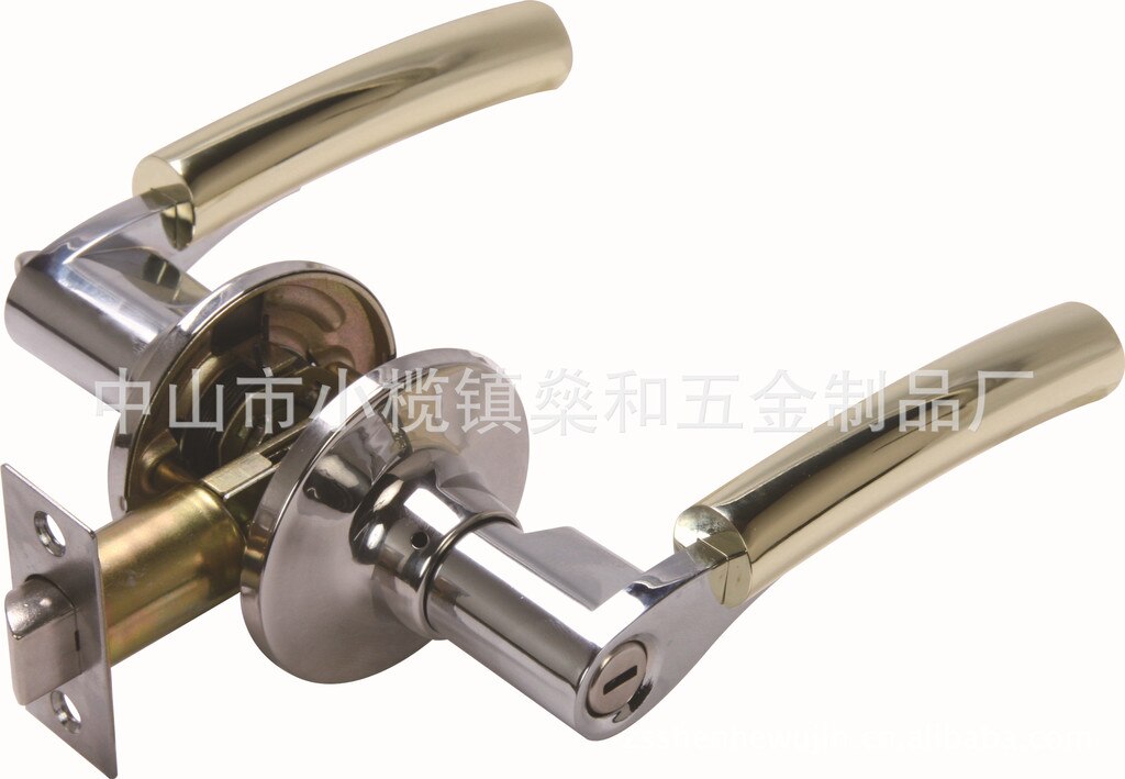 Three-Bar Door Lock with a Handle 3604 Heavy-duty Tubular Leverset