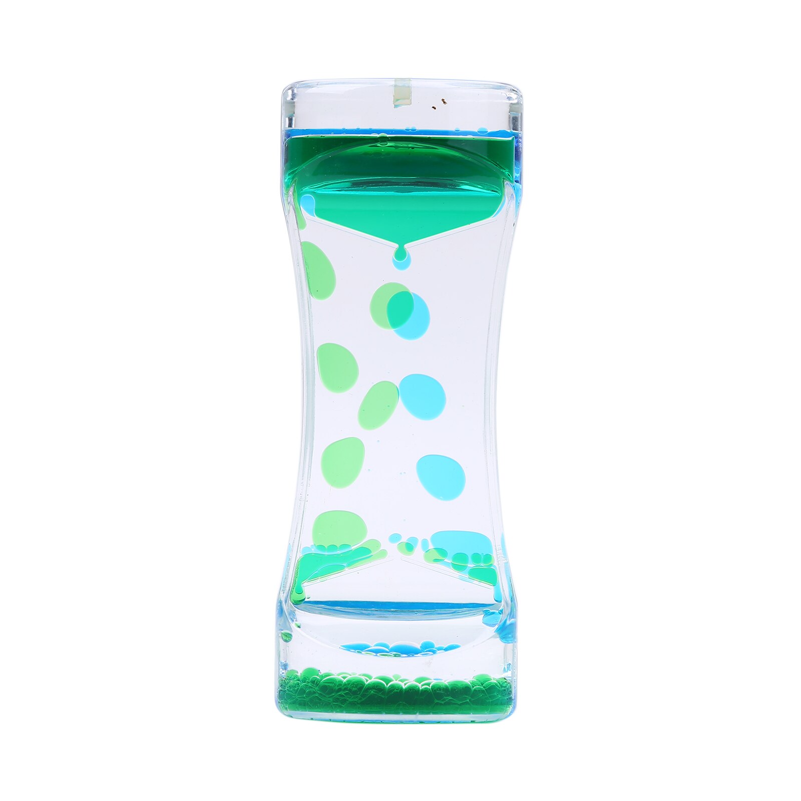 Liquid Timer visual Sensory Toy Autism Sedation Special Visual Timer Hourglasses Liquid Motion Needs Oil Floating Glass: 4