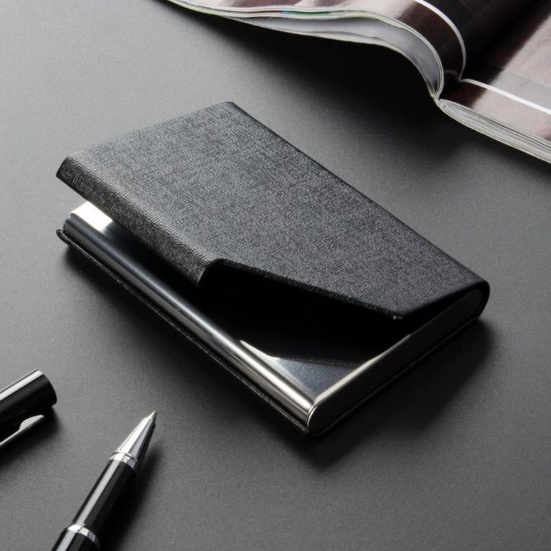 Business Name Card Holder Wallet Credit Card ID Case/Holder for Men & Women - Keep Your Business Cards Clean