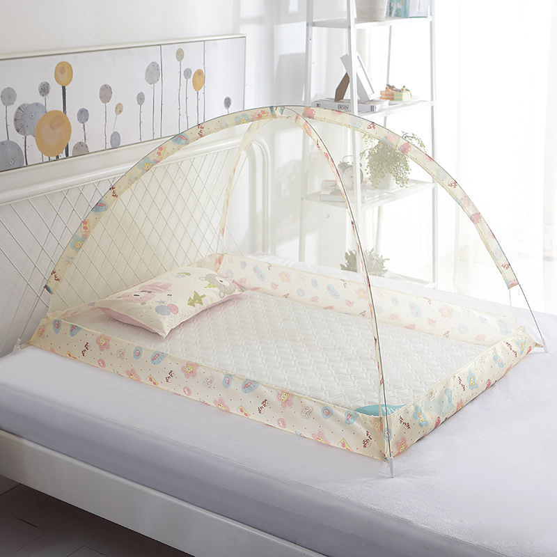 Kinderbett-Überdachung, Moskitonetz-Ständer, Halter-Set, verstellbar, zum Aufstecken, für Kinderbett-Überdachung, Halter, Rack, Moskitonetz-Zubehör, 0, 12 Monate: Tiefe Blau