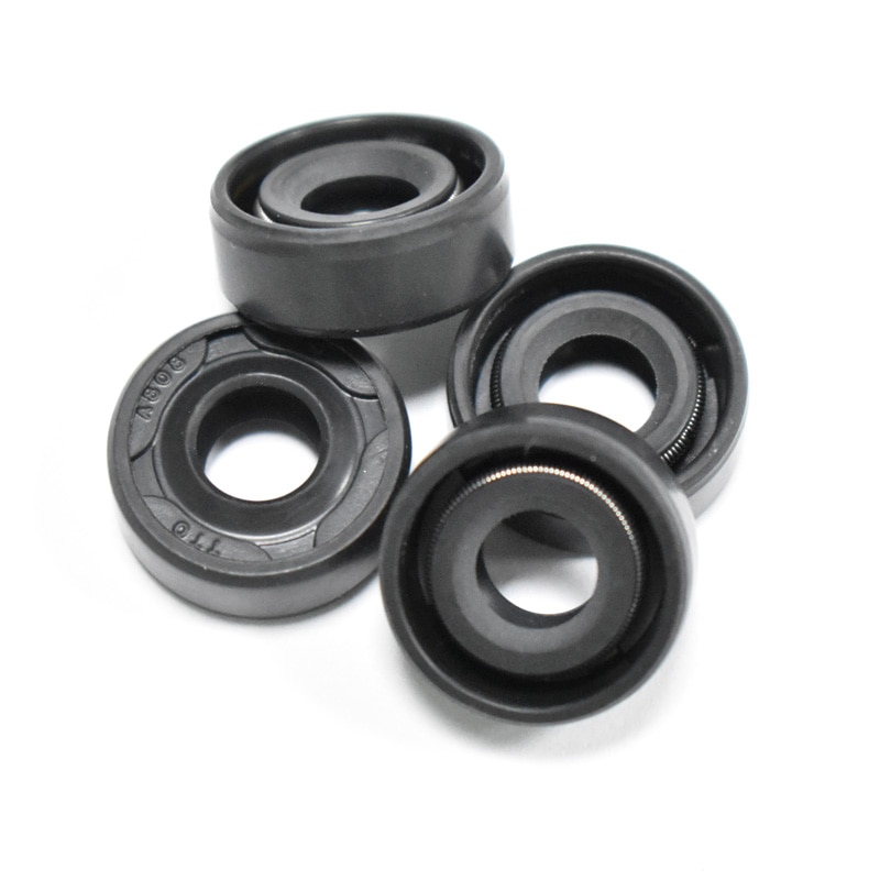 10 stk/parti sort olietætningsring udskiftning 7mm*8mm*18mm bærbare bagemaskine sorbet maskine blender reservedele