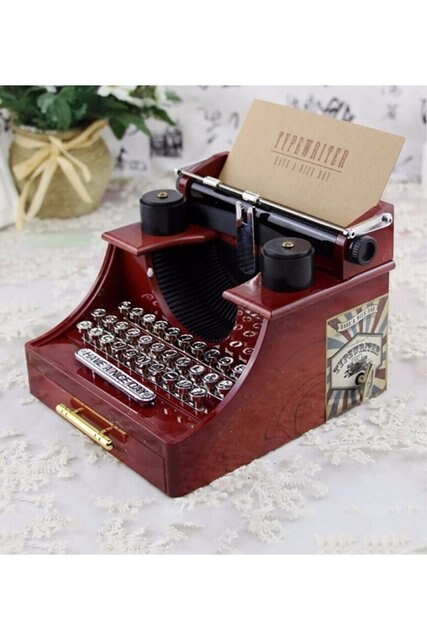 Katharsis Nostalgische Grammophon Musik Kasten schmuck Schubladen schreibmaschine klavier dikiş maschine muzik yılbası geburtstag Ballerina: Pflaume
