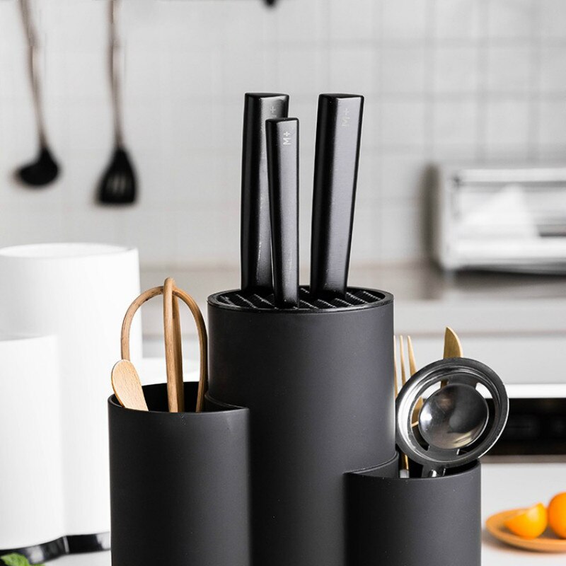 Multifunctionele pp messenhouder snijplank keukenbenodigdheden messenhouder multifunctionele opbergbox servies  zm917