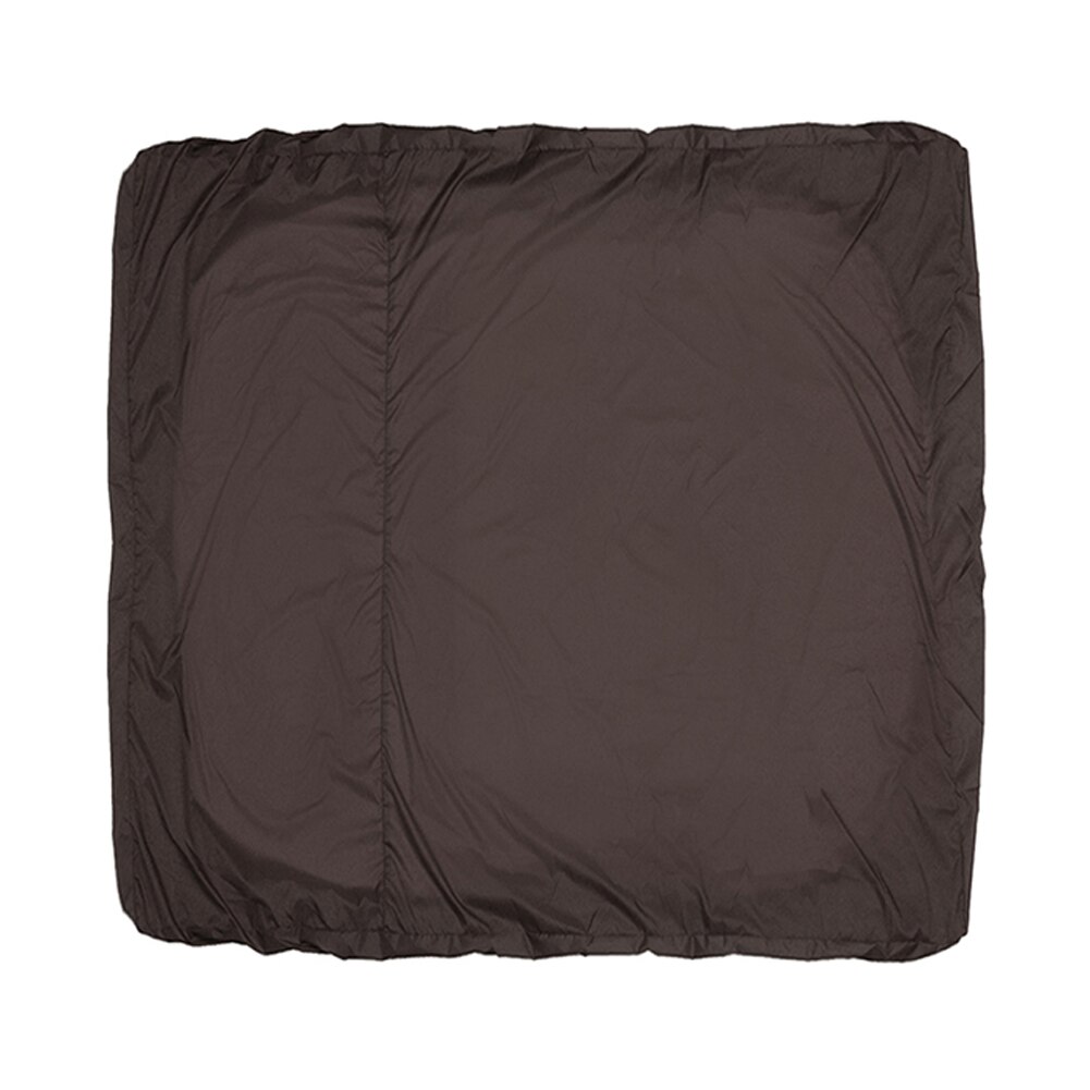 Cage à oiseaux pour perroquets, fermeture éclair épaisse, imperméable, solide, aide au sommeil, UV, fournitures pour animaux de compagnie, légère, Anti-poussière, couverture Large: Brown