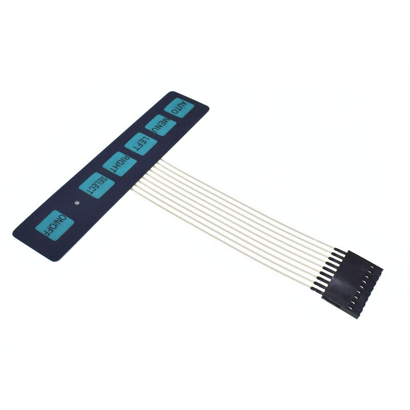 1 2 3 4 12 16 20 Key Button Membrane Switch 1x4 3x4 4x4 4x5 Keys Matrix Array Keyboard Keypad Control Panel DIY Kit For Arduino