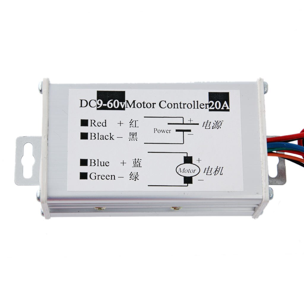 DC SoftStart Reversible Motor Speed Control PWM Controller 12V 24V 36V 48V
