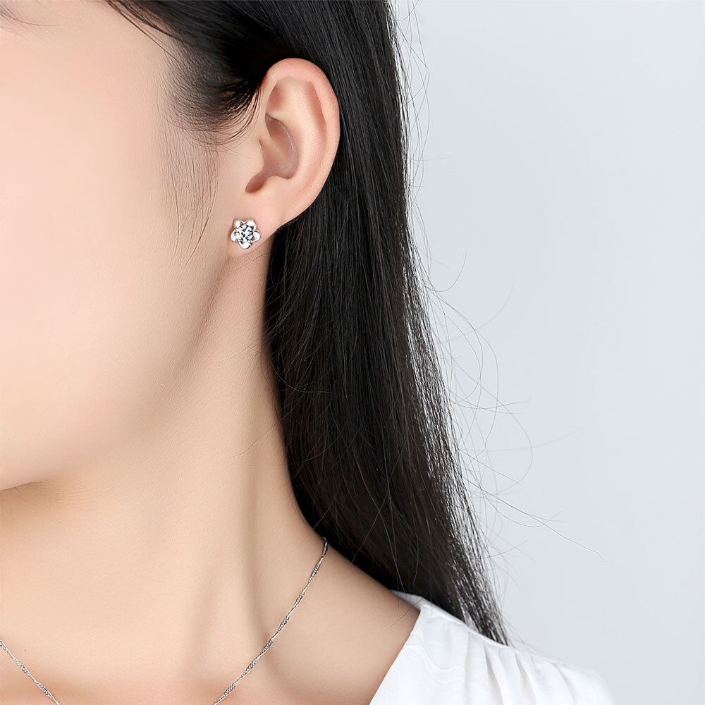 LE389 Blühende Pflaume Ohr Schmuck EBay