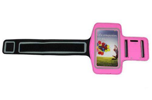 Groep Verticale De Roze Sport Armband Case Cover Voor Samsung Galaxy S4 I9500 Sport Fitness Armband QKCR60