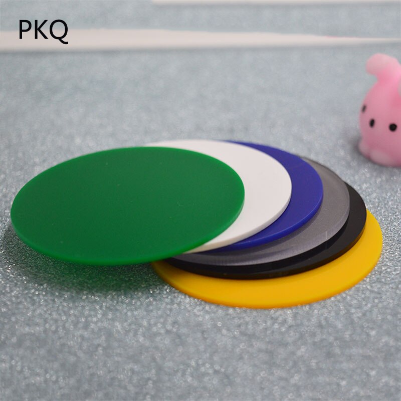 10pcs Diameter 2cm/3cm/4cm Acrylic Sheet Round Color Acrylic Sheet Mini DIY Plastic Board 2mm Thickness Acrylic Plexiglass