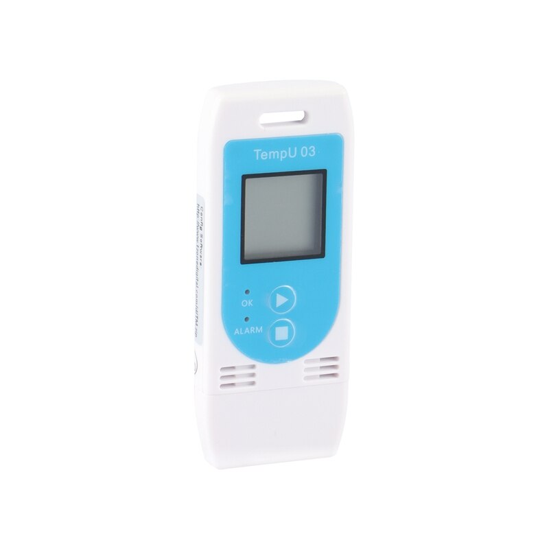 TempU 04 USB Temp Data Logger Temperature Data Logger Recording Meter with 32,000 Capacity PDF Report Record Instrument