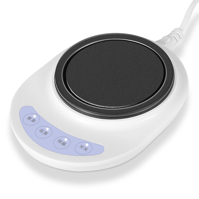 Calentador de taza de 220V, calentador de taza de 100 °C, máquina de té , posavasos de calefacción, calentador de escritorio de 3 engranajes para café, té de la leche, almohadilla calentadora automática: Default Title