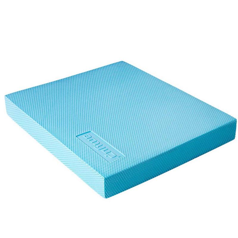 Yoga Mat Foam Balanced Cushion Waist Training Balance Pad Ankle Knee Rehabilitation Physical Therapy Balancing Training Mat: Blue