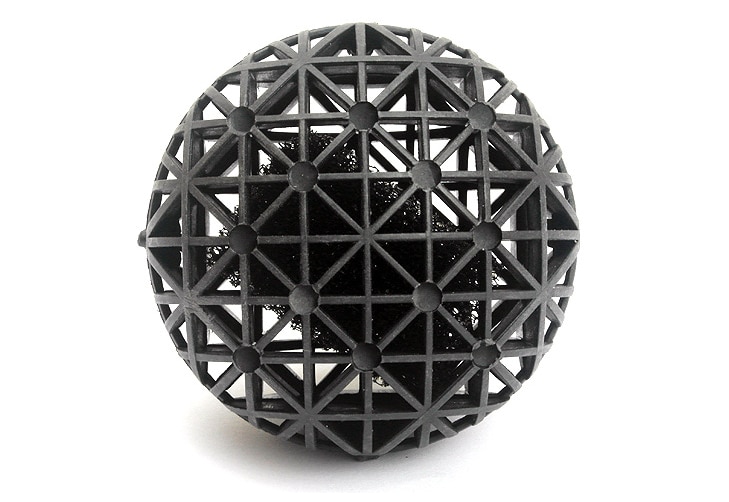 Black Aquariums Accessories Biological Bio Balls Aquarium Pond Fish Tank Wet/Dry Canister Filter 50pcs/pack