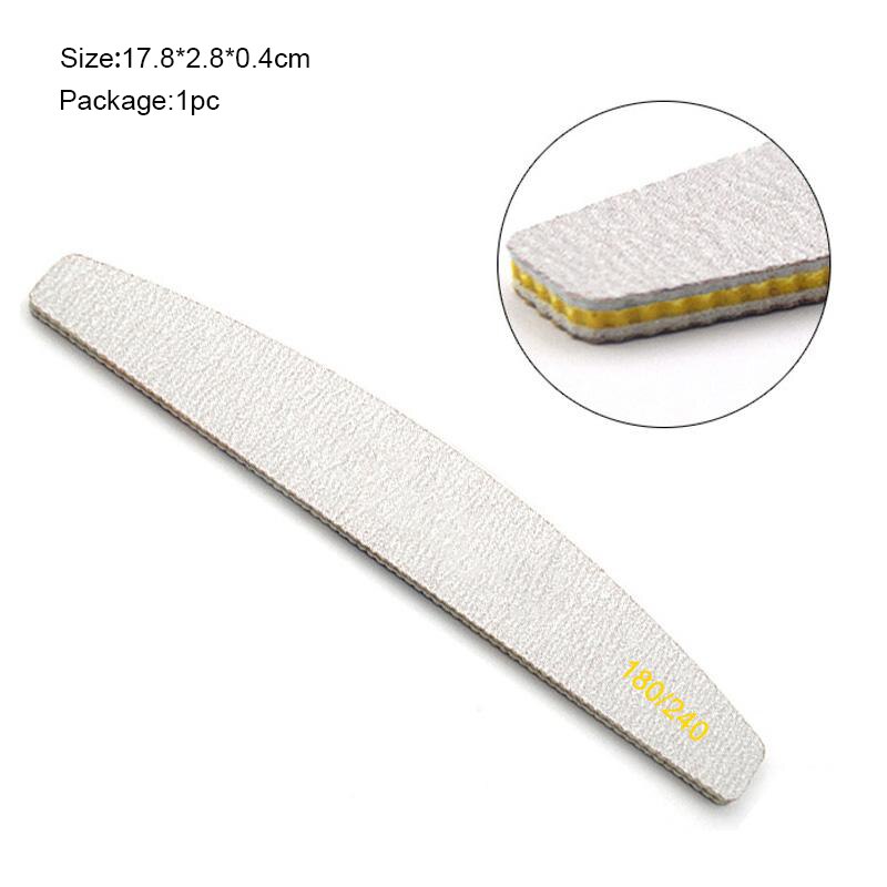 Mini lime à ongles Double face, outils pour manucure, papier de verre, outils professionnels pour Nail-Art, bricolage, bloc, ponçage, 5 pièces/1 pièces: 13