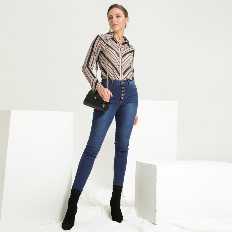 Chasehot Vrouwen Push Up Jeans, Elastische Vrouwen Jeans Hoge Taille Rechte Jeans met Zakken Jeggings Legging Wijde Shaping Straight, Donker Indigo Gewassen-S, 29 Chasehot Vrouwen Push Up Jeans, Elastische Vrouwen Jeans Hoge Taille Rechte Jeans met Zakken Jeggings Legging Wijde Shaping Straight, Donker Indigo Gewassen-S, 29