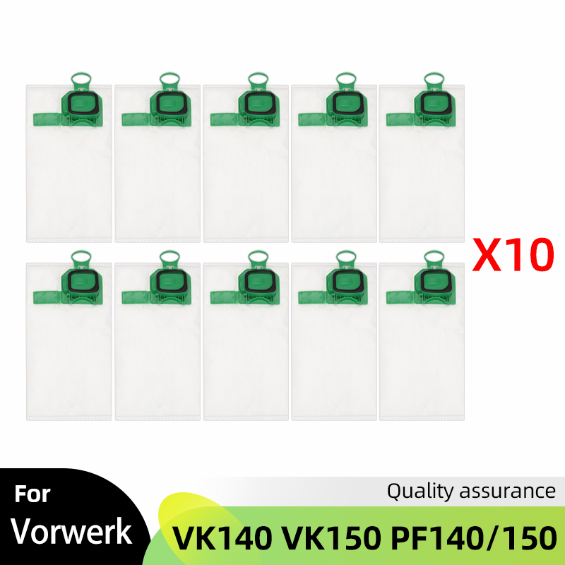 Para Vorwerk Kobold VK140 VK150 Vertical PF 140/150 Kit de repuesto de bolsa de polvo accesorios de repuesto para aspiradora